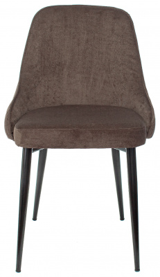 Стул для кухни Бюрократ KF-5 коричневый Light 10 металл черный на ножках (KF-5/LT10), купить в Сыктывкаре