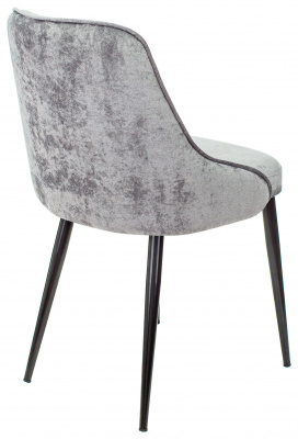 Стул для кухни Бюрократ KF-5 серый Light 19 металл черный на ножках (KF-5/LT19), купить в Сыктывкаре