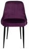 Стул для кухни Бюрократ KF-5 фиолетовый зигзаг металл черный на ножках (KF-5/ZIG/VIOLET), купить в Сыктывкаре