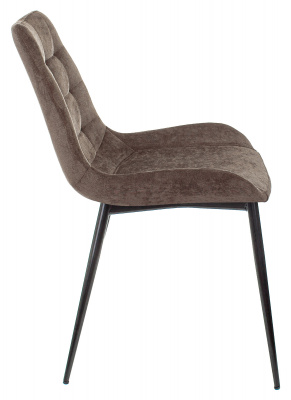 Стул для дома Бюрократ KF-6 коричневый Light 10 металл черный на ножках (KF-6/LT10), купить в Сыктывкаре