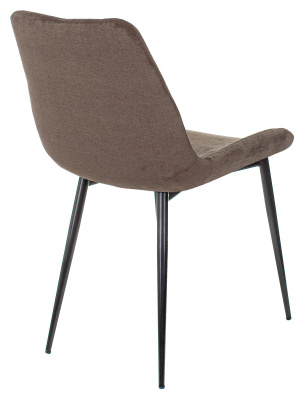 Стул для дома Бюрократ KF-6 коричневый Light 10 металл черный на ножках (KF-6/LT10), купить в Сыктывкаре