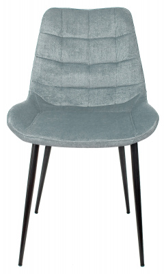 Стул для кухни Бюрократ KF-6 серо-голубой Light 28 металл черный на ножках (KF-6/LT28), купить в Сыктывкаре
