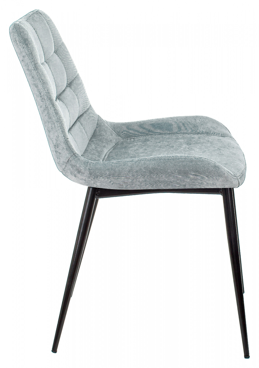 Стул для кухни Бюрократ KF-6 серо-голубой Light 28 металл черный на ножках (KF-6/LT28) — фото, характеристики, наличие в Сыктывкаре