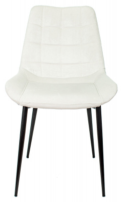 Стул для дома Бюрократ KF-6 молочный Velvet 20 металл черный на ножках (KF-6/VELV20), купить в Сыктывкаре