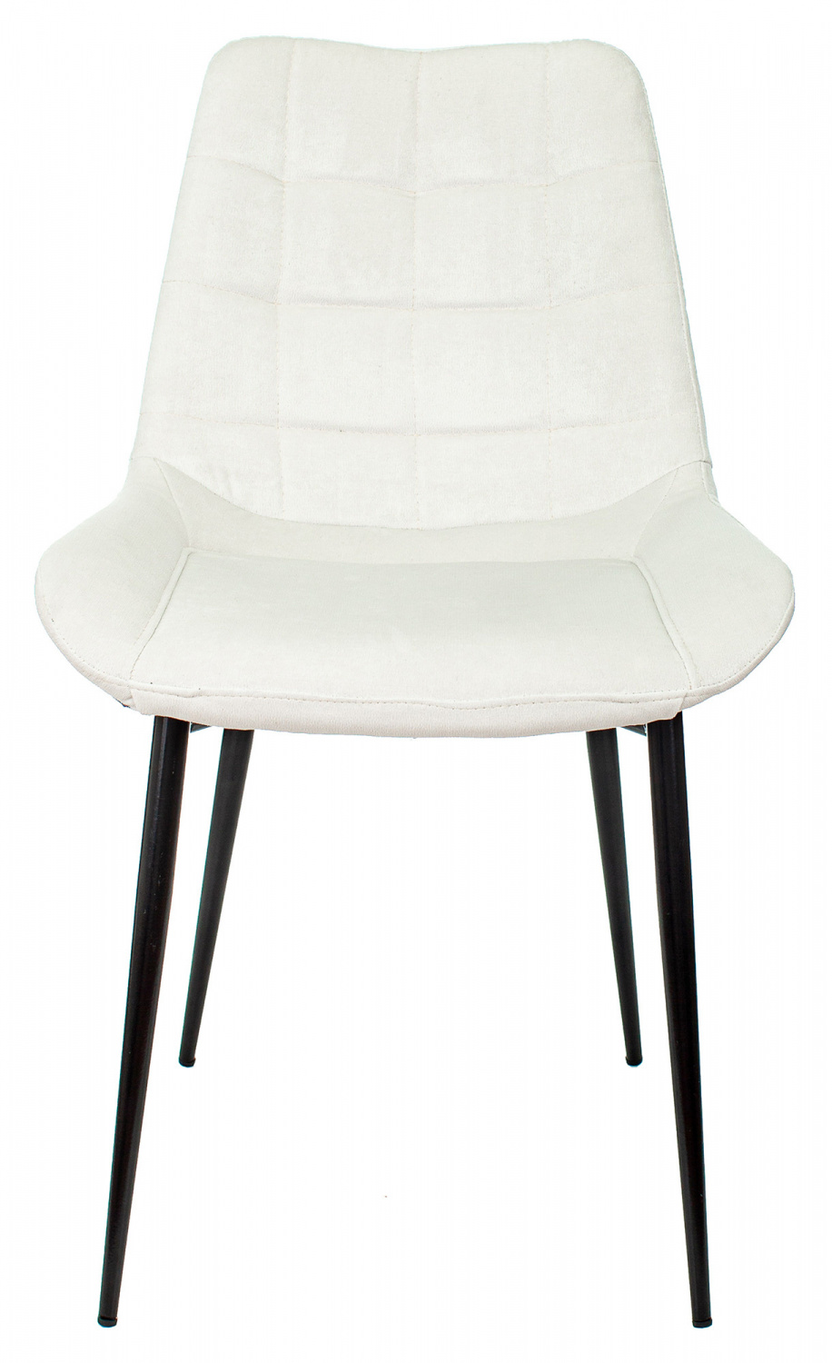Стул для дома Бюрократ KF-6 молочный Velvet 20 металл черный на ножках (KF-6/VELV20), купить в Сыктывкаре