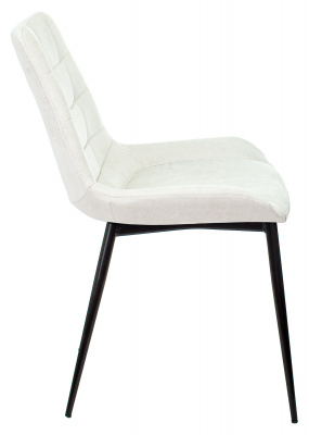 Стул для дома Бюрократ KF-6 молочный Velvet 20 металл черный на ножках (KF-6/VELV20), купить в Сыктывкаре