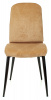 Стул для кухни Бюрократ KF-3 горчичный Velvet 73 металл черный на ножках (KF-3/VELV73), купить в Сыктывкаре