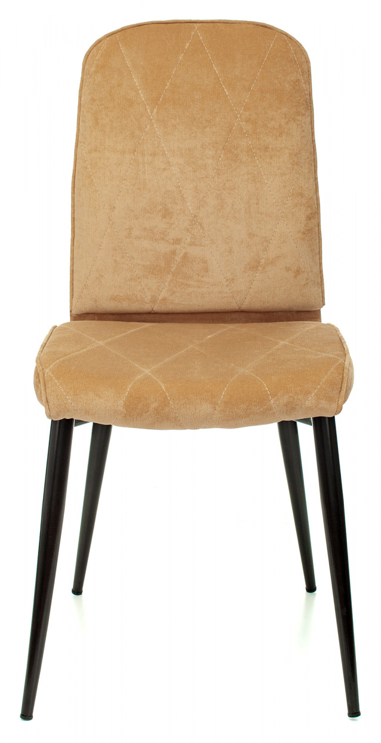 Стул для кухни Бюрократ KF-3 горчичный Velvet 73 металл черный на ножках (KF-3/VELV73), купить в Сыктывкаре