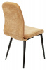 Стул для кухни Бюрократ KF-3 горчичный Velvet 73 металл черный на ножках (KF-3/VELV73), купить в Сыктывкаре