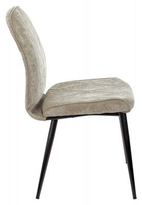 Стул для кухни Бюрократ KF-3 песочный Light 21 металл черный на ножках (KF-3/LT21), купить в Сыктывкаре