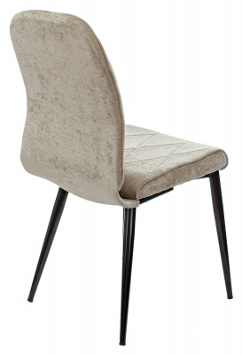 Стул для кухни Бюрократ KF-3 песочный Light 21 металл черный на ножках (KF-3/LT21), купить в Сыктывкаре