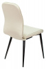 Стул для кухни Бюрократ KF-3 эко.кожа слоновая кость Orion-10 металл черный на ножках (KF-3/OR-10) — фото, характеристики, наличие в Сыктывкаре