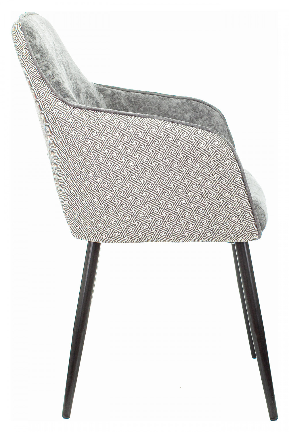 Стул для дома Бюрократ KF-7 серый Light 19 антик металл черный на ножках (KF-7/LT19/TWIST) — фото, характеристики, наличие в Сыктывкаре