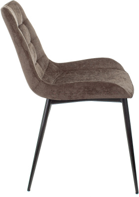 Стул для кухни Бюрократ KF-6_2 комплект 2шт коричневый Light 10 металл черный на ножках (KF-6/LT10_2), купить в Сыктывкаре