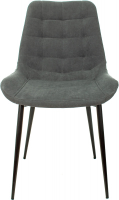 Стул для дома Бюрократ KF-6_2 комплект 2шт серый Alfa 44 металл черный на ножках (KF-6/ALFA44_2), купить в Сыктывкаре