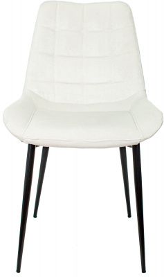 Стул для кухни Бюрократ KF-6_2 комплект 2шт молочный Velvet 20 металл черный на ножках (KF-6/VELV20_2), купить в Сыктывкаре