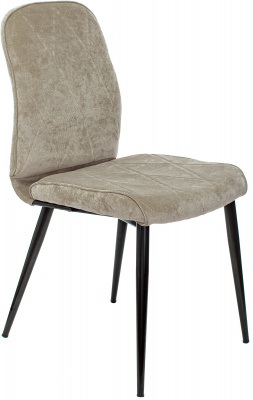 Стул для кухни Бюрократ KF-3_2 комплект 2шт песочный Light 21 металл черный на ножках (KF-3/LT21_2), купить в Сыктывкаре