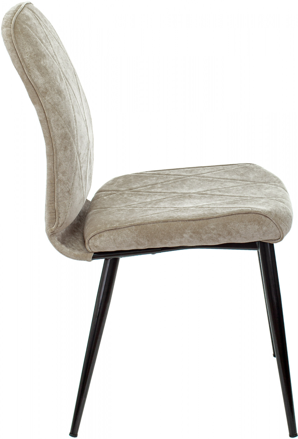 Стул для кухни Бюрократ KF-3_2 комплект 2шт песочный Light 21 металл черный на ножках (KF-3/LT21_2), купить в Сыктывкаре