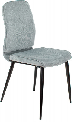 Стул для дома Бюрократ KF-3_2 комплект 2шт серо-голуб. Light 28 металл черный на ножках (KF-3/LT28_2), купить в Сыктывкаре