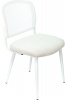 Стул для кухни Бюрократ KF-8W_2 комплект 2шт сетка/ткань белый металл белый на ножках (KF-8W/WHITE_2) — фото, характеристики, наличие в Сыктывкаре