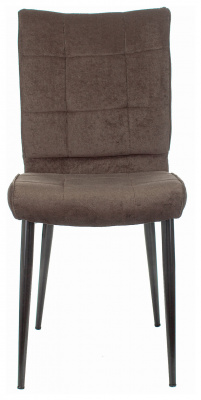 Стул для кухни Бюрократ KF-4_2 комплект 2шт коричневый Light 10 металл черный на ножках (KF-4/LT10_2), купить в Сыктывкаре