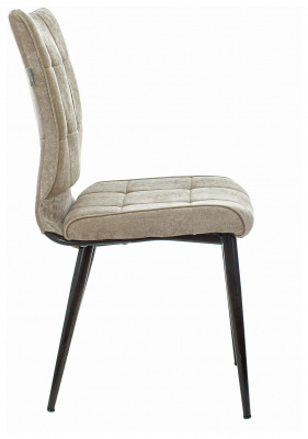 Стул для дома Бюрократ KF-4_2 комплект 2шт песочный Light 21 металл черный на ножках (KF-4/LT21_2), купить в Сыктывкаре