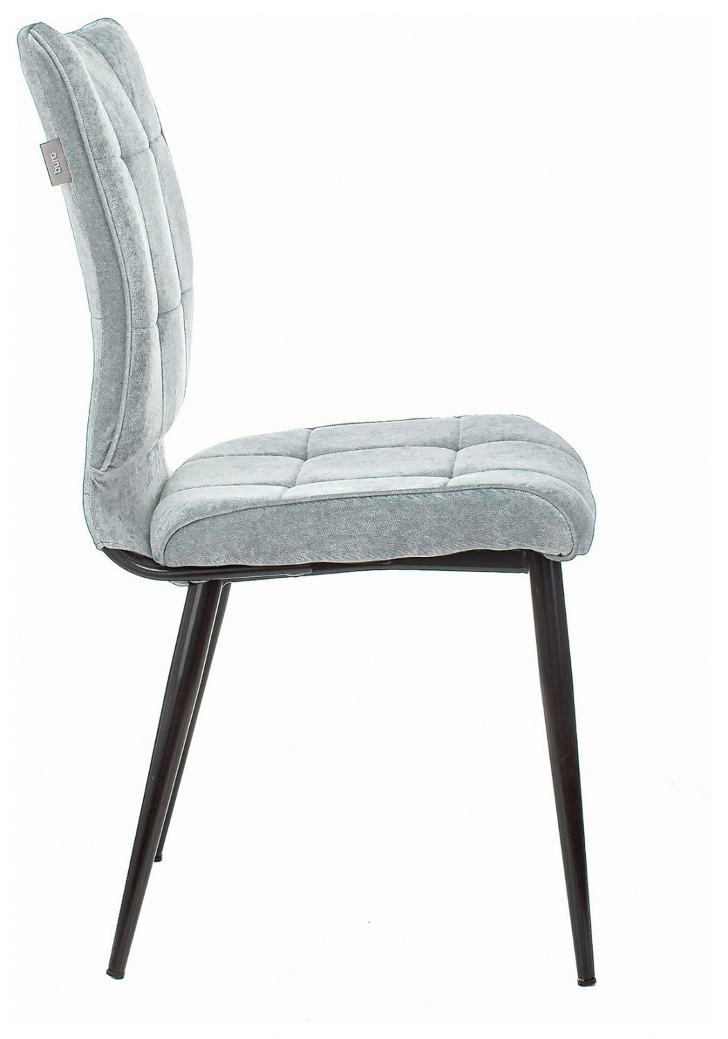 Стул для кухни Бюрократ KF-4_2 комплект 2шт серо-голубой Light 28 металл черный на ножках (KF-4/LT28_2) — фото, характеристики, наличие в Сыктывкаре