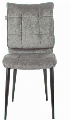 Стул для кухни Бюрократ KF-4_2 комплект 2шт серый Light 19 металл черный на ножках (KF-4/LT19_2), купить в Сыктывкаре