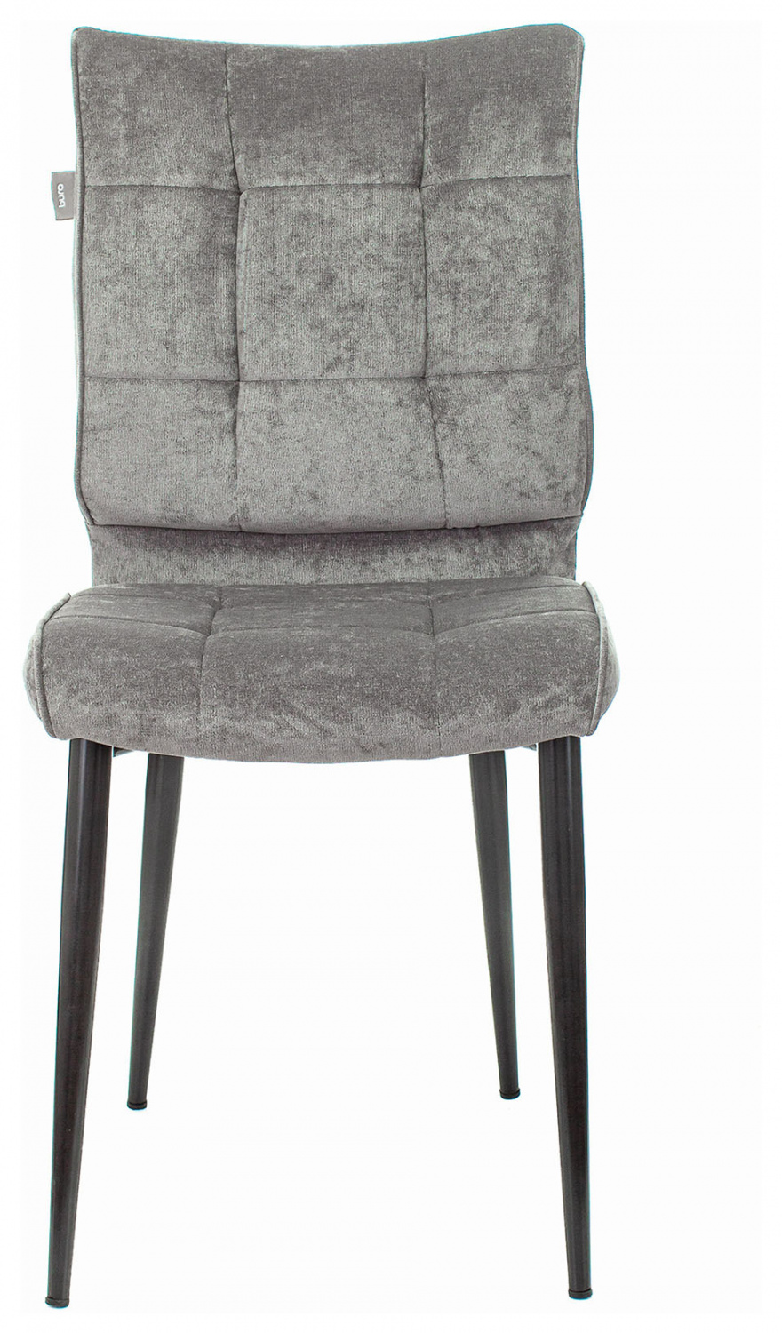 Стул для кухни Бюрократ KF-4_2 комплект 2шт серый Light 19 металл черный на ножках (KF-4/LT19_2) — фото, характеристики, наличие в Сыктывкаре