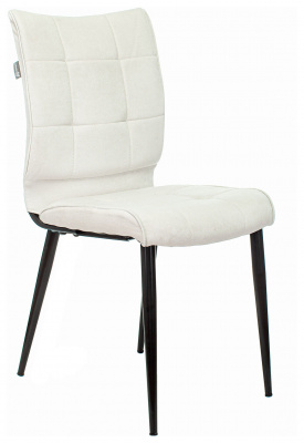 Стул для кухни Бюрократ KF-4_2 комплект 2шт молочный Velvet 20 металл черный на ножках (KF-4/VELV20_2), купить в Сыктывкаре