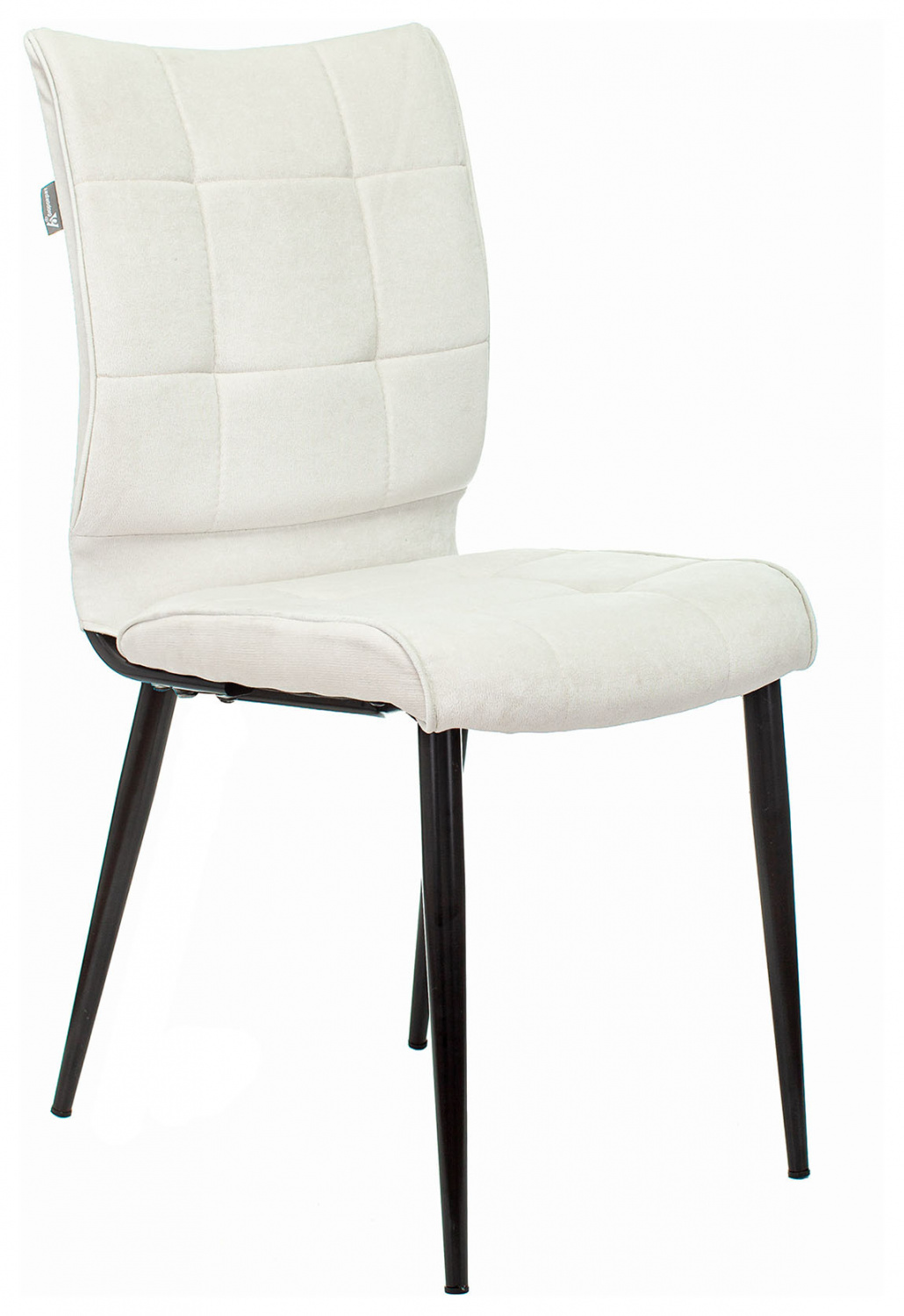 Стул для кухни Бюрократ KF-4_2 комплект 2шт молочный Velvet 20 металл черный на ножках (KF-4/VELV20_2) — фото, характеристики, наличие в Сыктывкаре