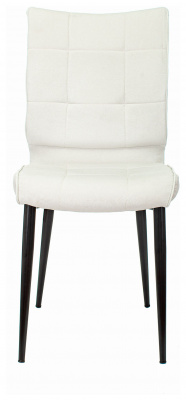 Стул для кухни Бюрократ KF-4_2 комплект 2шт молочный Velvet 20 металл черный на ножках (KF-4/VELV20_2), купить в Сыктывкаре