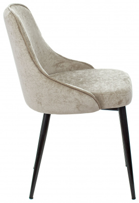 Стул для кухни Бюрократ KF-5_2 комплект 2шт песочный Light 21 металл черный на ножках (KF-5/LT21_2), купить в Сыктывкаре