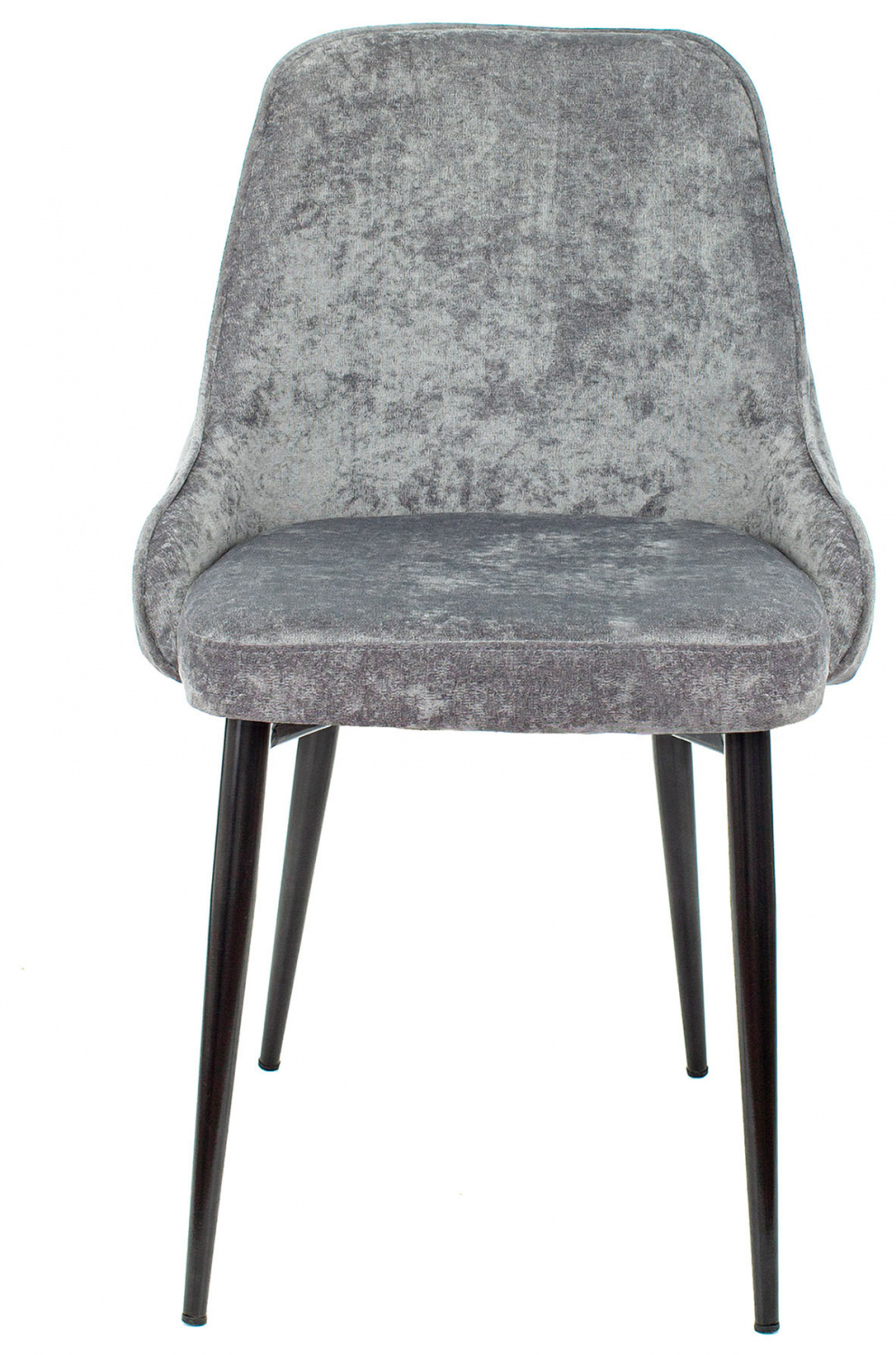 Стул для дома Бюрократ KF-5_2 комплект 2шт серый Light 19 металл черный на ножках (KF-5/LT19_2) — фото, характеристики, наличие в Сыктывкаре