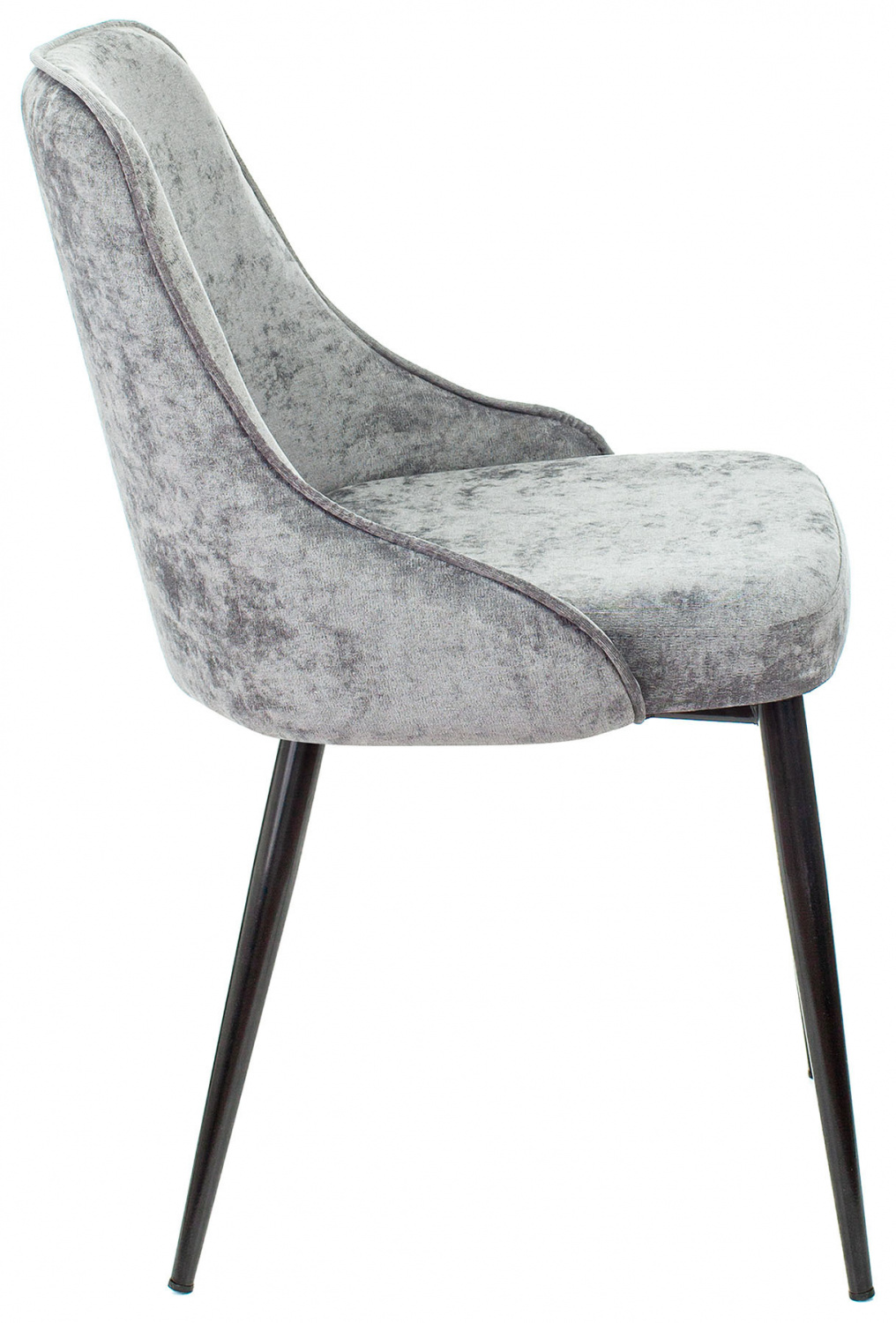 Стул для дома Бюрократ KF-5_2 комплект 2шт серый Light 19 металл черный на ножках (KF-5/LT19_2) — фото, характеристики, наличие в Сыктывкаре