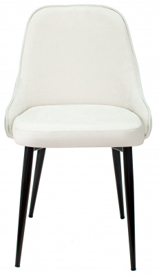 Стул для дома Бюрократ KF-5_2 комплект 2шт молочный Velvet 20 металл черный на ножках (KF-5/VELV20_2), купить в Сыктывкаре