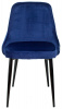 Стул для дома Бюрократ KF-5_2 комплект 2шт т.синий зигзаг металл черный на ножках (KF-5/ZIG/DBLUE_2), купить в Сыктывкаре