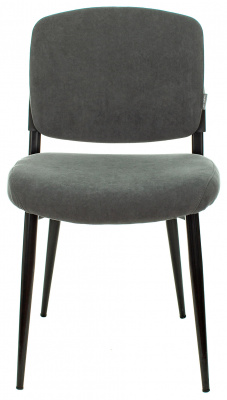 Стул для дома Бюрократ KF-8 серый Alfa 44 металл черный на ножках (KF-8/FABRIC/GREY), купить в Сыктывкаре
