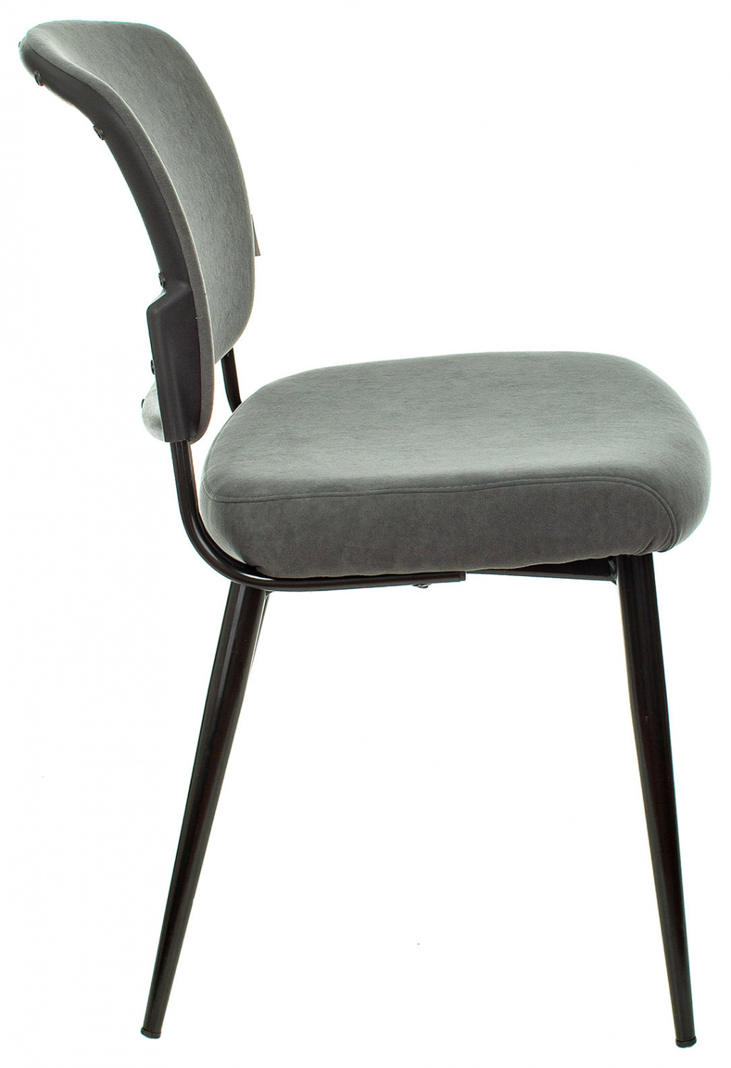 Стул для дома Бюрократ KF-8 серый Alfa 44 металл черный на ножках (KF-8/FABRIC/GREY) — фото, характеристики, наличие в Сыктывкаре