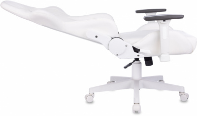 Кресло игровое Zombie Neo белый эко.кожа крестов. пластик пластик белый, купить в Сыктывкаре