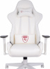 Кресло игровое Zombie Neo белый эко.кожа крестов. пластик пластик белый — фото, характеристики, наличие в Сыктывкаре