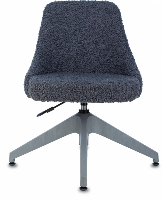 Кресло Бюрократ CH-340GLZ синий экомех крестов.4-луч. пластик пластик серый, купить в Сыктывкаре