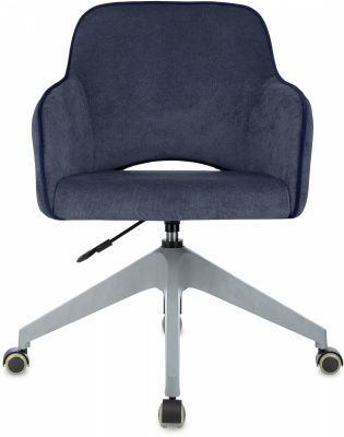 Кресло Бюрократ CH-380GL синий Light-27 крестов.4-луч. пластик пластик серый, купить в Сыктывкаре