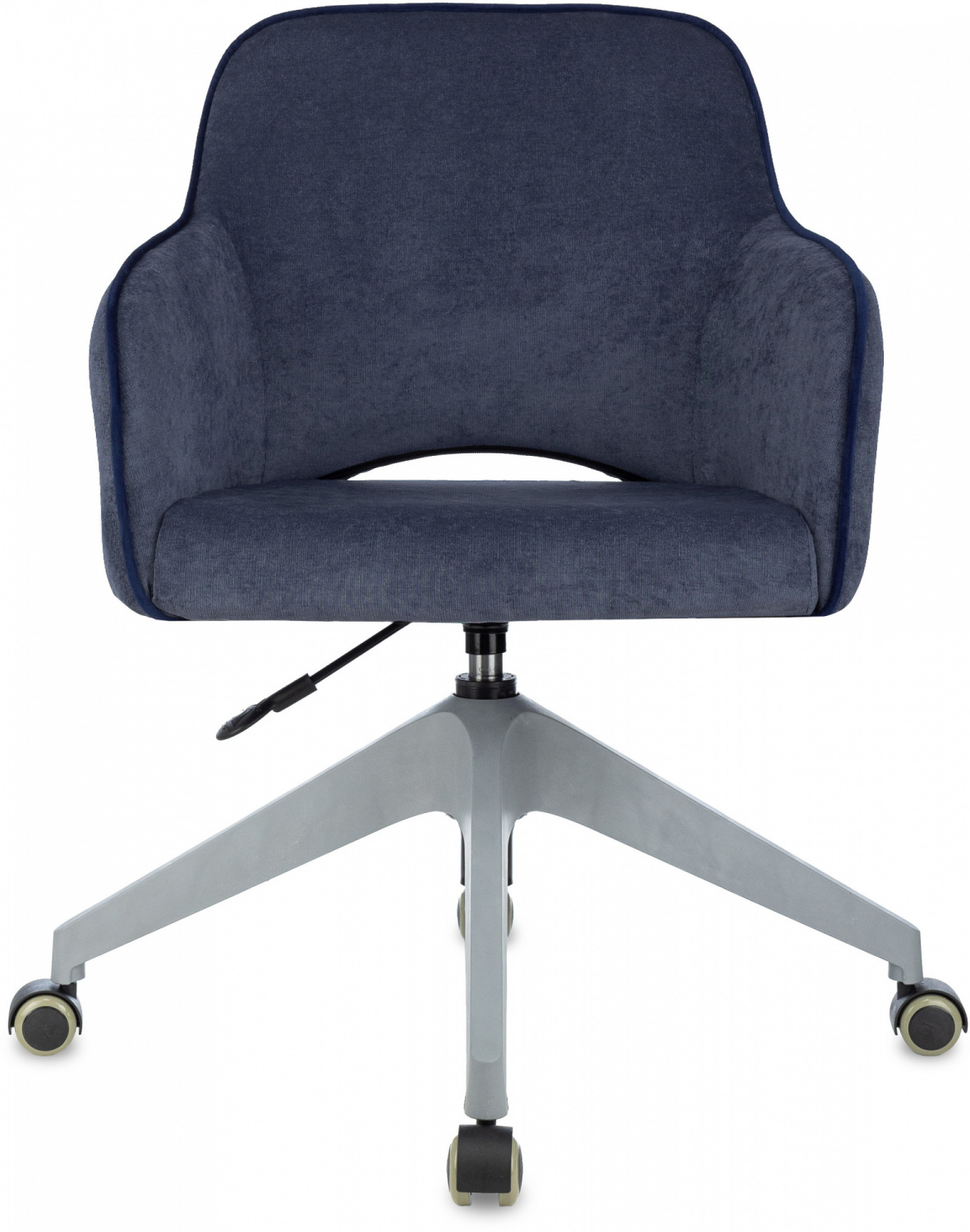 Кресло Бюрократ CH-380GL синий Light-27 крестов.4-луч. пластик пластик серый — фото, характеристики, наличие в Сыктывкаре