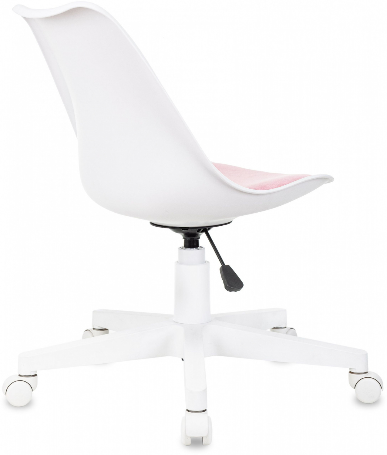 Кресло Бюрократ CH-W333 белый сиденье розовый Velvet 36 крестов. пластик пластик белый — фото, характеристики, наличие в Сыктывкаре