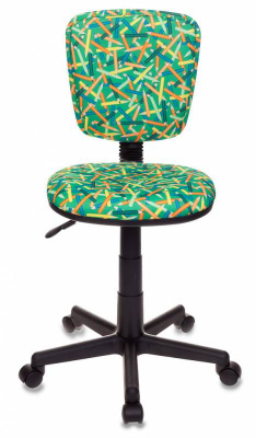 Кресло детское Бюрократ CH-204NX зеленый карандаши крестов. пластик, купить в Сыктывкаре