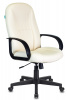 Кресло руководителя Бюрократ T-898 слоновая кость Or-10 эко.кожа крестов. пластик
