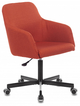 Кресло Бюрократ CH-380M теплый кирпич 38-409 крестов. металл