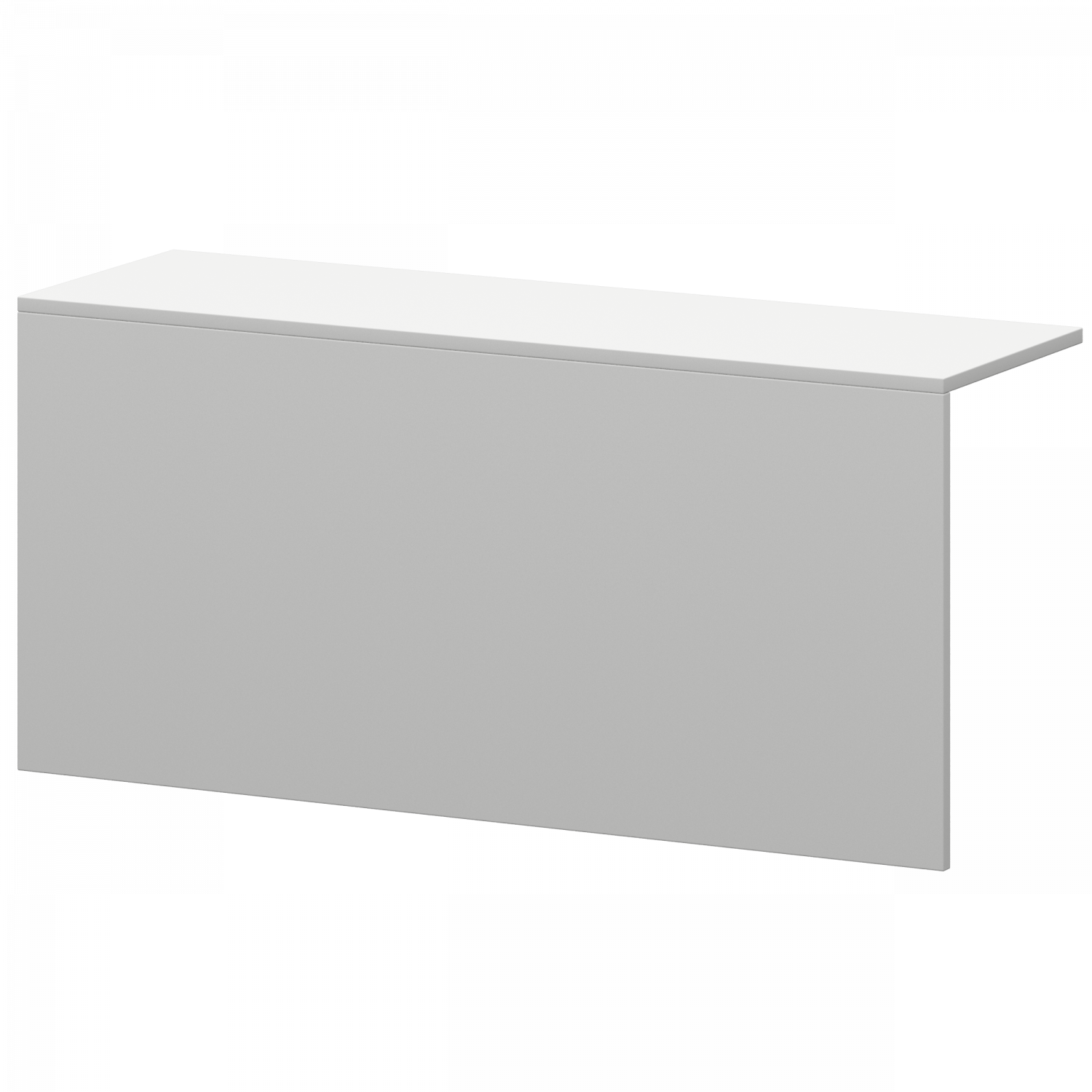 Накладка для стойки Ресепшн А-654 Белый (1210x380x560)