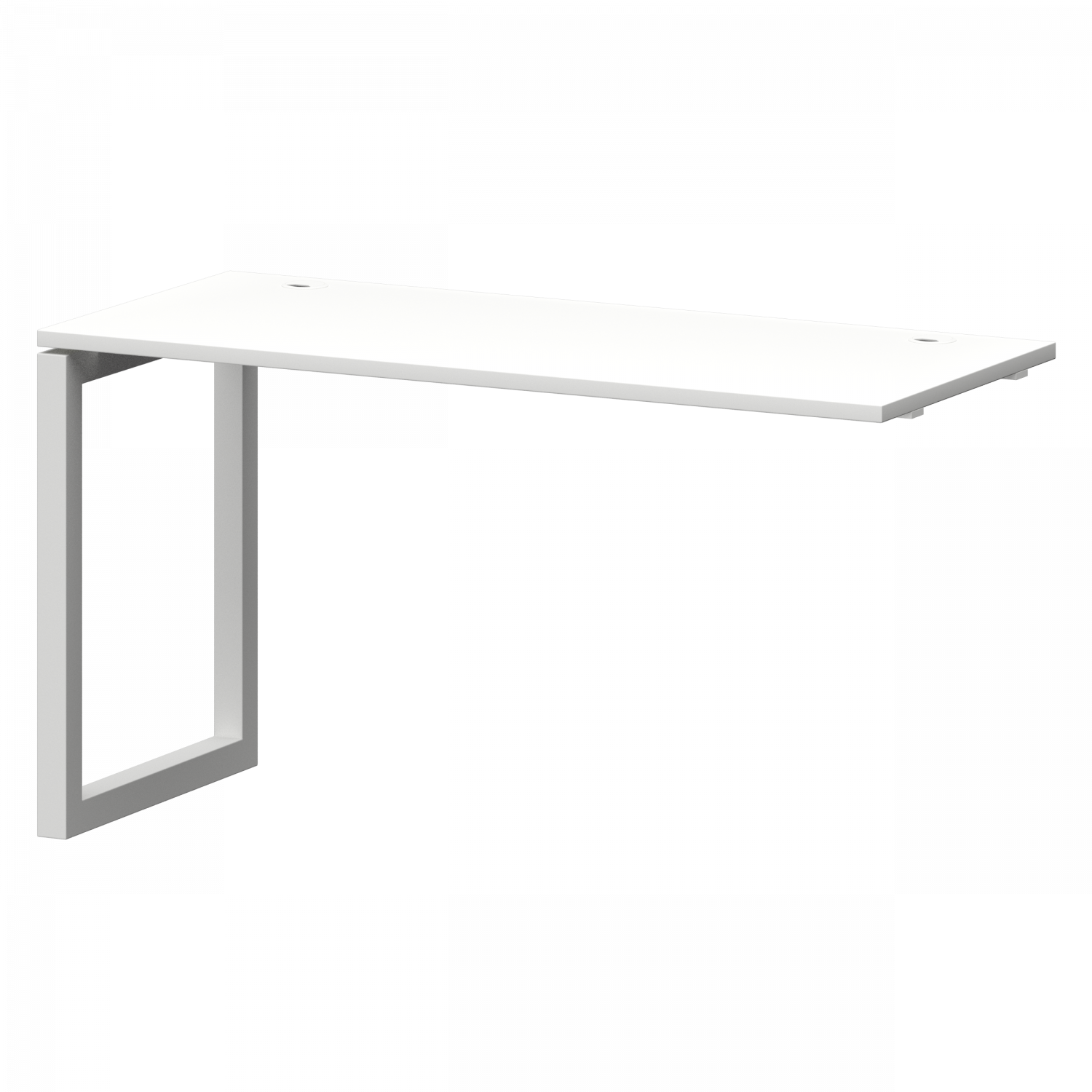 Модуль линейный на металлокаркасе Смарт СМС25-О-18К.60Э.Пр.50 Белый/Белый (1800x600x750)